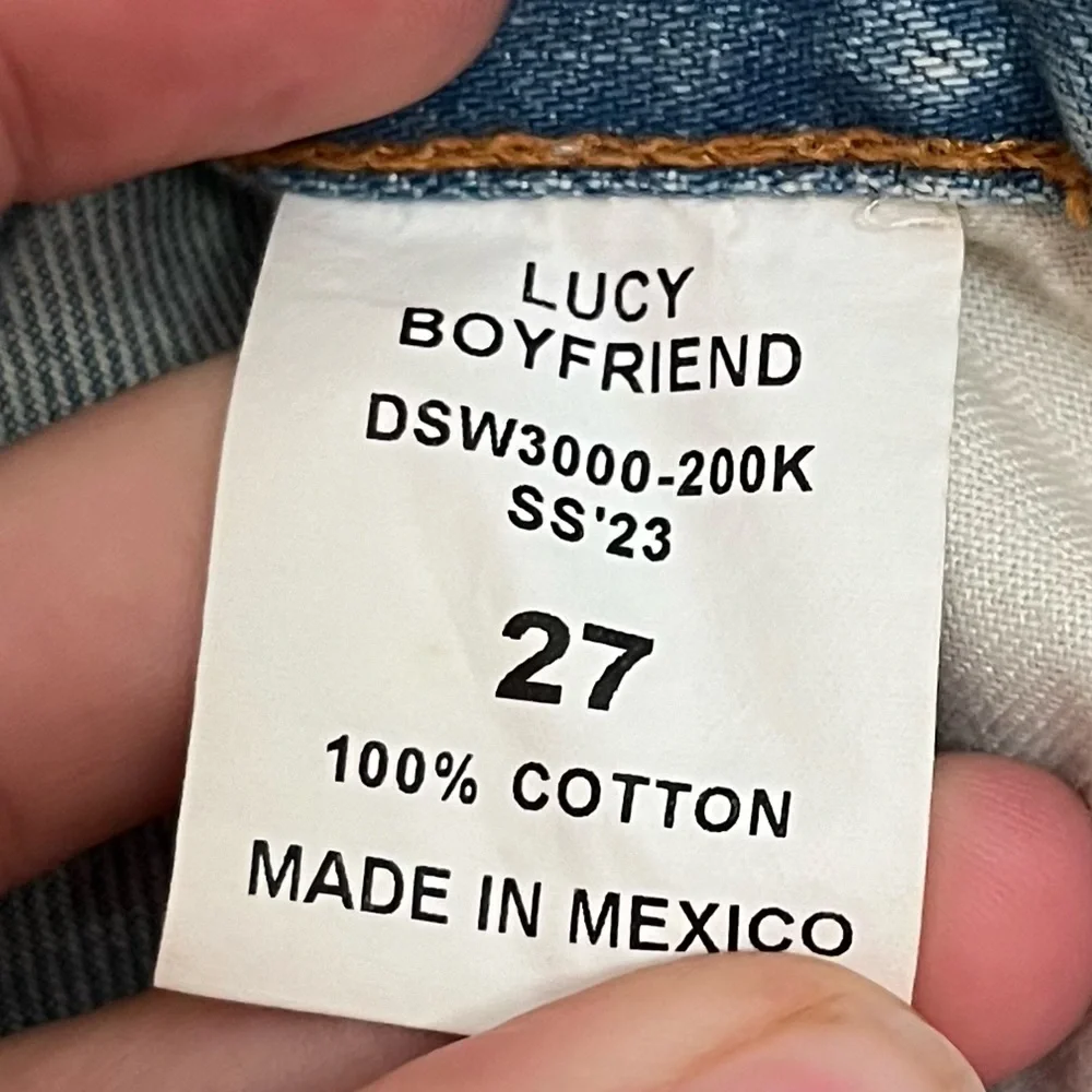 Denimist Lucy boyfriend jean size 27